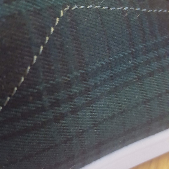 ED by Ellen DeGeneres Casual Shoes Green/Navy Plai - Picture 6 of 8